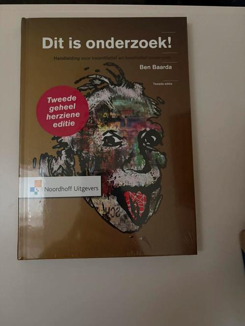 B. Baarda - Dit is onderzoek!, Boeken, Economie, Management en Marketing, Zo goed als nieuw, Management, Ophalen of Verzenden