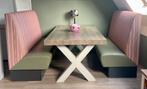 Eettafel Leen Bakker (kruispoten), Ophalen, Overige materialen, Gebruikt, 100 tot 150 cm