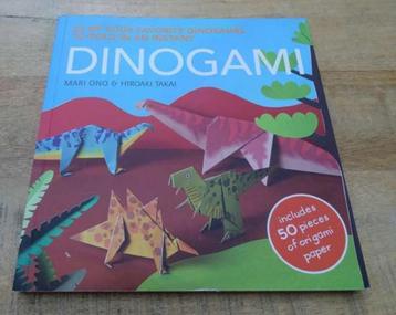 Dinogami Mari Ono en Hiroaki Takai Origami dino vouwen boek beschikbaar voor biedingen