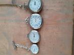 7 zakhorloges quartz diverse merken., Ophalen of Verzenden, Staal, Overige merken