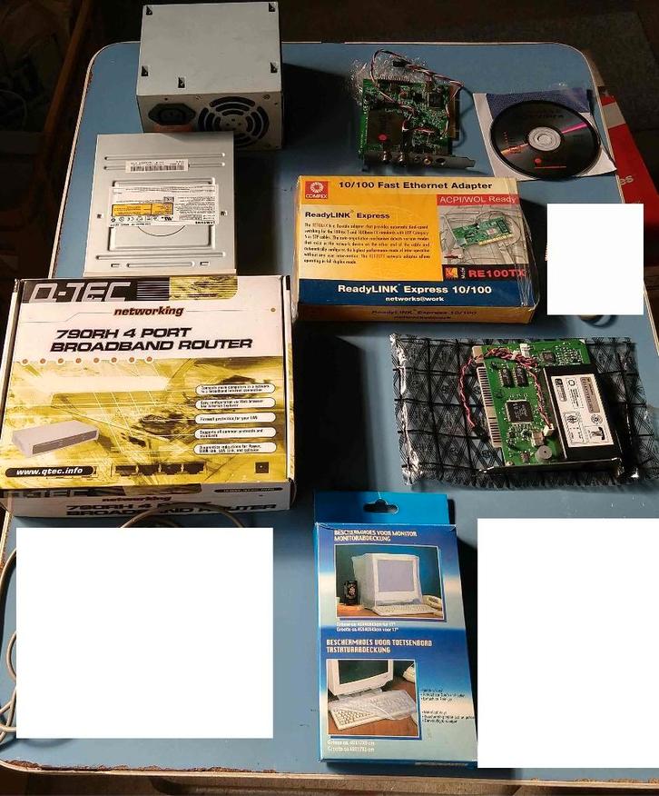 Computer spulletjes onderdelen, mogelijk deels defect, Computers en Software, Overige Computers en Software, Ophalen of Verzenden