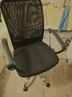 Zwarte bureaustoel, Ophalen, Zwart, Zo goed als nieuw, Bureaustoel
