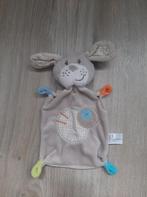 Knuffel knuffeldoekje nicotoy hond konijn grijs K6444, Ophalen of Verzenden, Zo goed als nieuw, Beer