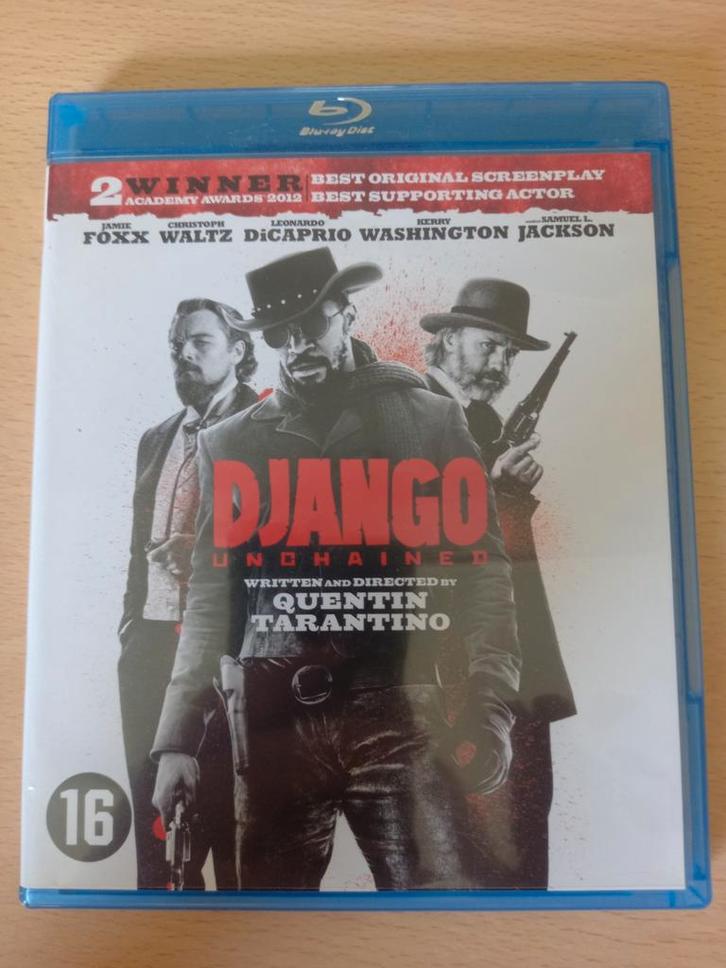 Django Unchained Blu-ray, Cd's en Dvd's, Blu-ray, Zo goed als nieuw, Actie, Ophalen of Verzenden