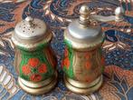 Mooi oud vintage brocante peper en zout uit Italië., Antiek en Kunst, Ophalen of Verzenden