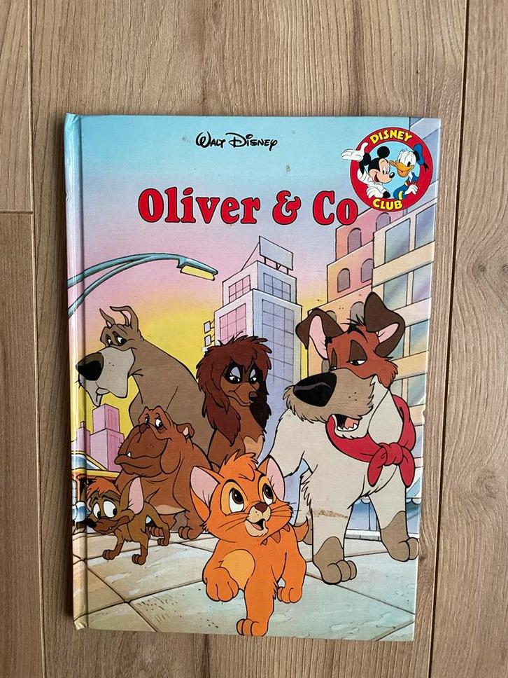 Oliver & Co. Disney Club Boek, Boeken, Kinderboeken | Jeugd | onder 10 jaar, Gelezen, Fictie algemeen, Ophalen of Verzenden