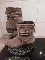 Enkellaarsjes rits Novocento 40 leverkleur leer 2xGedragen, Overige kleuren, Lage of Enkellaarzen, Ophalen of Verzenden, Zo goed als nieuw