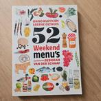 52 Weekend Menu's - Kleyn & Olthuis, Gelezen, Ophalen of Verzenden, Hoofdgerechten, Europa