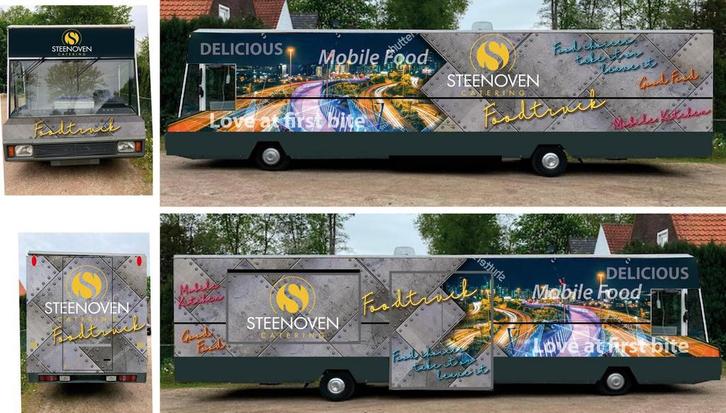 Foodtruck /srv wagen spijkstaal, Zakelijke goederen, Partijgoederen en Retail | Verkoopwagens, Ophalen