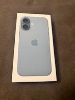Apple Iphone 16 128gb lichtblauw GESEALD ongeopend, Ophalen of Verzenden, Zo goed als nieuw, Zwart, 128 GB