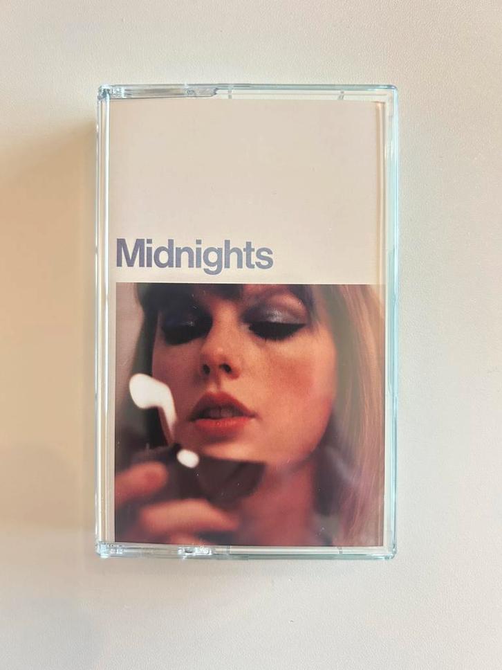 Taylor Swift – Midnights cassette, Cd's en Dvd's, Cassettebandjes, Zo goed als nieuw, Origineel, Pop, 1 bandje, Ophalen of Verzenden