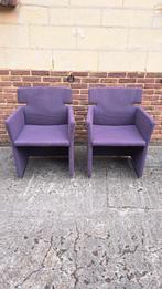 2 mooie paarse Artifort Key design stoelen Arnold Merckx, Ophalen, Gebruikt, Twee, Overige kleuren