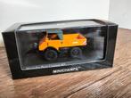 Te koop Minichamps Mercedes-Benz Unimog 401 Kommunal., Ophalen of Verzenden, Zo goed als nieuw, Tractor of Landbouw, MiniChamps