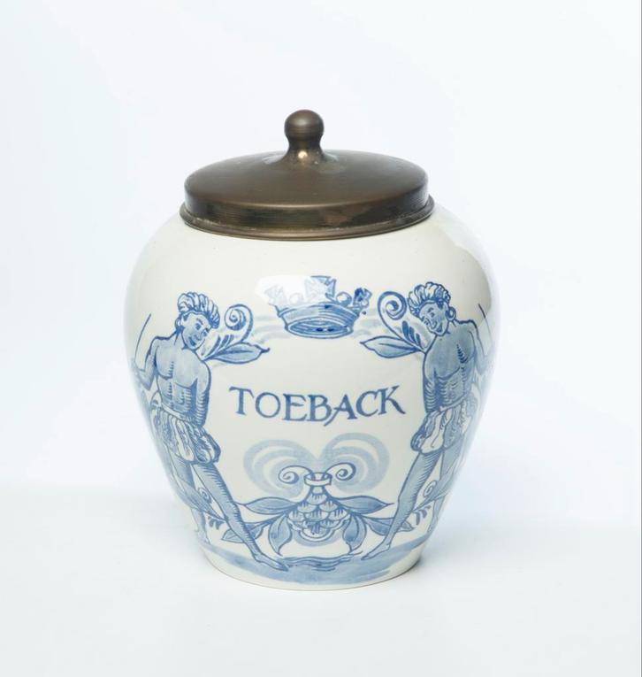 Goedewaagen Holland Toeback Pot, Antiek en Kunst, Antiek | Keramiek en Aardewerk, Ophalen