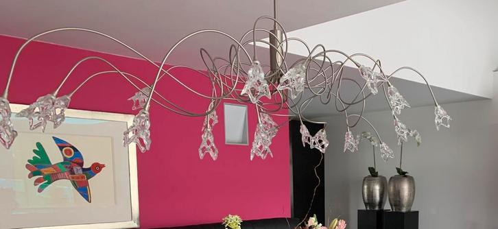 Harco Loor designlamp, Huis en Inrichting, Lampen | Hanglampen, Zo goed als nieuw, Minder dan 50 cm, Ophalen