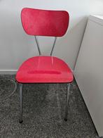 Vintage/Retro Formica eetkamer stoel uit jaren 60, Huis en Inrichting, Stoelen, Ophalen, Gebruikt, Vintage / Retro, Eén