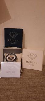 Hodler zenith horloge zilver, Staal, Polshorloge, Nieuw, Zilver