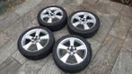 17 inch alu velgen + winterbanden, Auto-onderdelen, Banden en Velgen, Ophalen, Velg(en), 17 inch, 205 mm