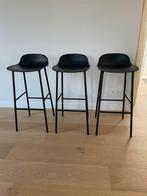 Normann Copenhagen Form stalen barkruk - design -kleur zwart, Huis en Inrichting, Barkrukken, Ophalen, Kunststof, 60 tot 90 cm