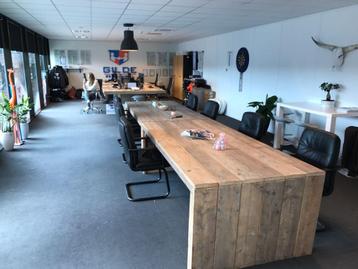 Vergadertafel, bureau steigerhout op maat/model. NIEUW beschikbaar voor biedingen