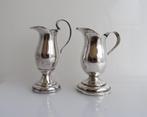 Zilver antiek klein roomkannetje of karafje, 2 stuks, Antiek en Kunst, Ophalen of Verzenden, Zilver
