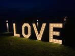 Lichtletters | Te Huur | LOVE, Verzenden, Nieuw, Geboorte of Huwelijk