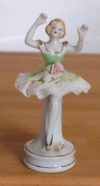 Vintage ballerina's, porselein, Japans, rond 1940, Verzamelen, Beelden en Beeldjes, Ophalen, Gebruikt, Mens