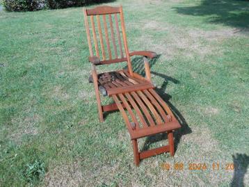 Teakhouten   Ligstoel   (  deck chair  ) beschikbaar voor biedingen