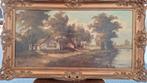 Sfeervol landschap schilderij – gesigneerd S. Schreuder, Ophalen