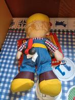 Oude Bob de Bouwer knuffel 36 cm + boekje *, Kinderen en Baby's, Speelgoed | Knuffels en Pluche, Ophalen of Verzenden
