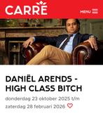 Ruilen! Daniel Arends 28-2,   2 shows, Tickets en Kaartjes, Twee personen