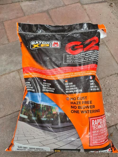 Gator XP G2 Voegzand Slate Grey (13 kg restant), Tuin en Terras, Zand, Zo goed als nieuw, Voegzand, Ophalen of Verzenden