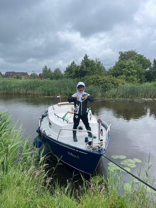 Sneekermeer zeilboot te koop, Watersport en Boten, Kajuitzeilboten en Zeiljachten, Gebruikt, Tourjacht of Cruiser, Staal, 6 tot 9 meter