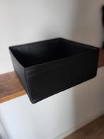 Zwarte opbergmand / organizer IKEA Skubb ☘️, Overige materialen, Mand, Vierkant, Ophalen of Verzenden