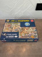 Jan van Haasteren 2x1000 puzzels - Safari & De Storm, Ophalen of Verzenden, 500 t/m 1500 stukjes, Zo goed als nieuw, Legpuzzel