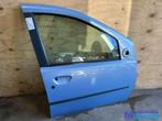 FIAT PUNTO 2 188 blauw rechts voor deur 2002-2005, Auto-onderdelen, Carrosserie en Plaatwerk, Ophalen of Verzenden, Gebruikt, Fiat