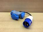 Verloopstekker CEE contra 3-weg., Eddiys, Espel, Nieuw, Info@eddiys.eu