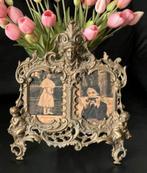 Antieke fotolijst met glazen venster, Ophalen of Verzenden