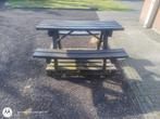 kunststof picknicktafel, Tuin en Terras, Picknicktafels, Ophalen, Gebruikt, Rechthoekig, Overige materialen