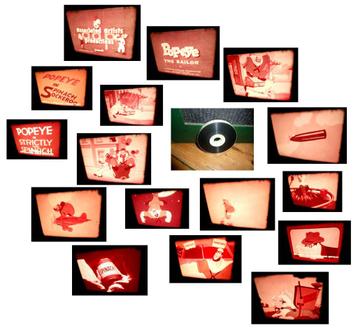 16mm film Popeye Spinach Killer - kleur + geluid  beschikbaar voor biedingen