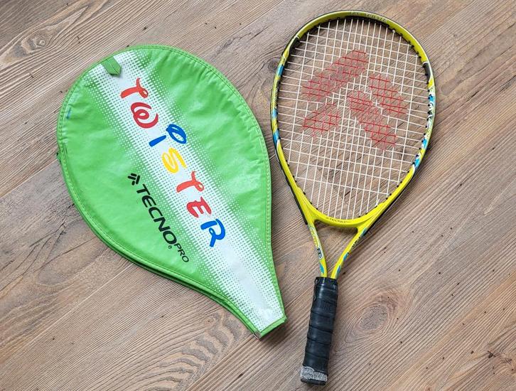 Kinder tennisracket Tecno Pro Twister, Sport en Fitness, Tennis, Gebruikt, Racket, Overige merken, Ophalen of Verzenden