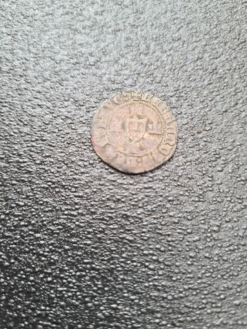 Portugal Grave nd (14 dinheiros) zilver  zeer zeldzaam 1367- beschikbaar voor biedingen