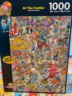 Puzzelman puzzel Op de kermis (1000 stukjes), Ophalen of Verzenden, 500 t/m 1500 stukjes, Zo goed als nieuw