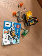 Lego City 60284 Wegwerkvoertuig, Ophalen of Verzenden, Gebruikt, Complete set, Lego