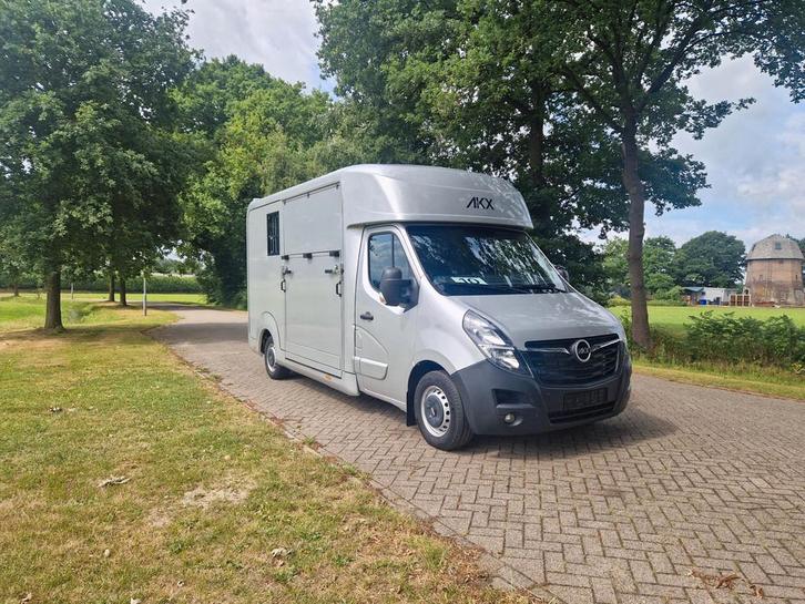 Occasion paardenwagen AKX Opel Movano hengsten uitvoering, Dieren en Toebehoren, Paarden en Pony's | Trailers en Aanhangwagens
