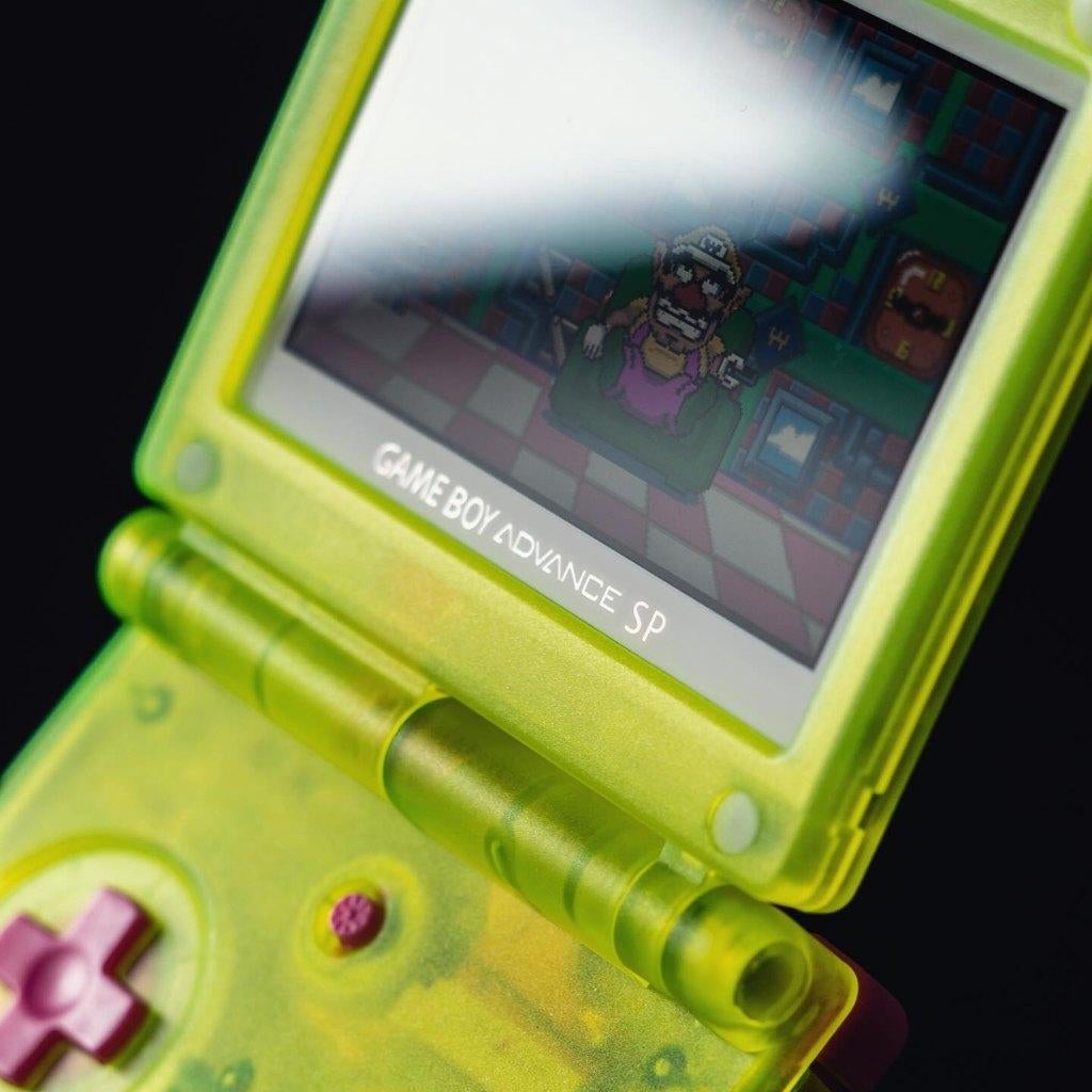Custom Game Boy - IPS display! Advance -/ SP, Color, Pocket, Spelcomputers en Games, Spelcomputers | Nintendo Game Boy, Verzenden