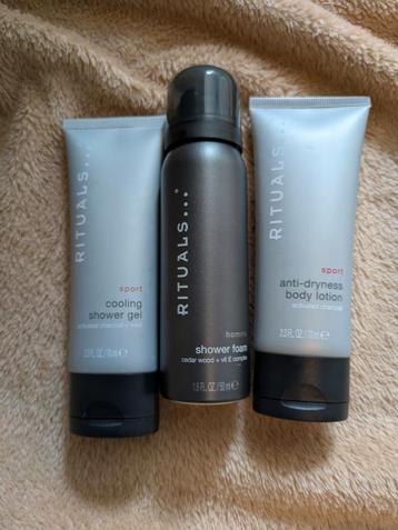 Rituals Sport Set - Shower Gel, Foam & Bodylotion beschikbaar voor biedingen