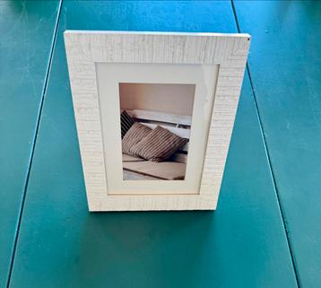 Henzo Driftwood Witte fotolijst met structuur 13x18cm beschikbaar voor biedingen
