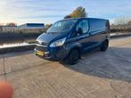 Ford Transit Custom 2.2 Tdci 92KW 2015 nieuwe apk, Auto's, Voorwielaandrijving, Euro 5, Zwart, 4 cilinders