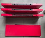 Wandplanken Rood kinderkamer, Ophalen, Gebruikt